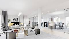 Repräsentative Büroflächen mit Dachterrassen in der Parkstadt-Schwabing