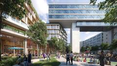 Attraktiver Neubaucampus im Werksviertel