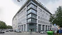 Helle Büroflächen mit Isarpanorama