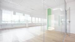 Moderne Büroflächen - auf Wunsch mit viel Glas