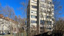 Ikonisches Gebäude im Dreimühlenviertel