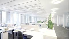Moderne Büroflächen nach neustem umweltfreundlichen Standard am Arabellapark